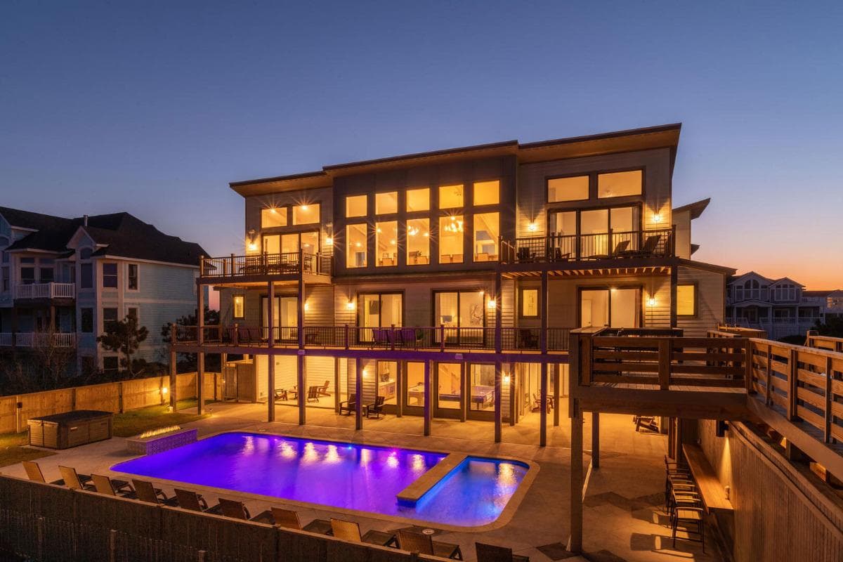 Outer Banks vacation home on the North Carolina coast