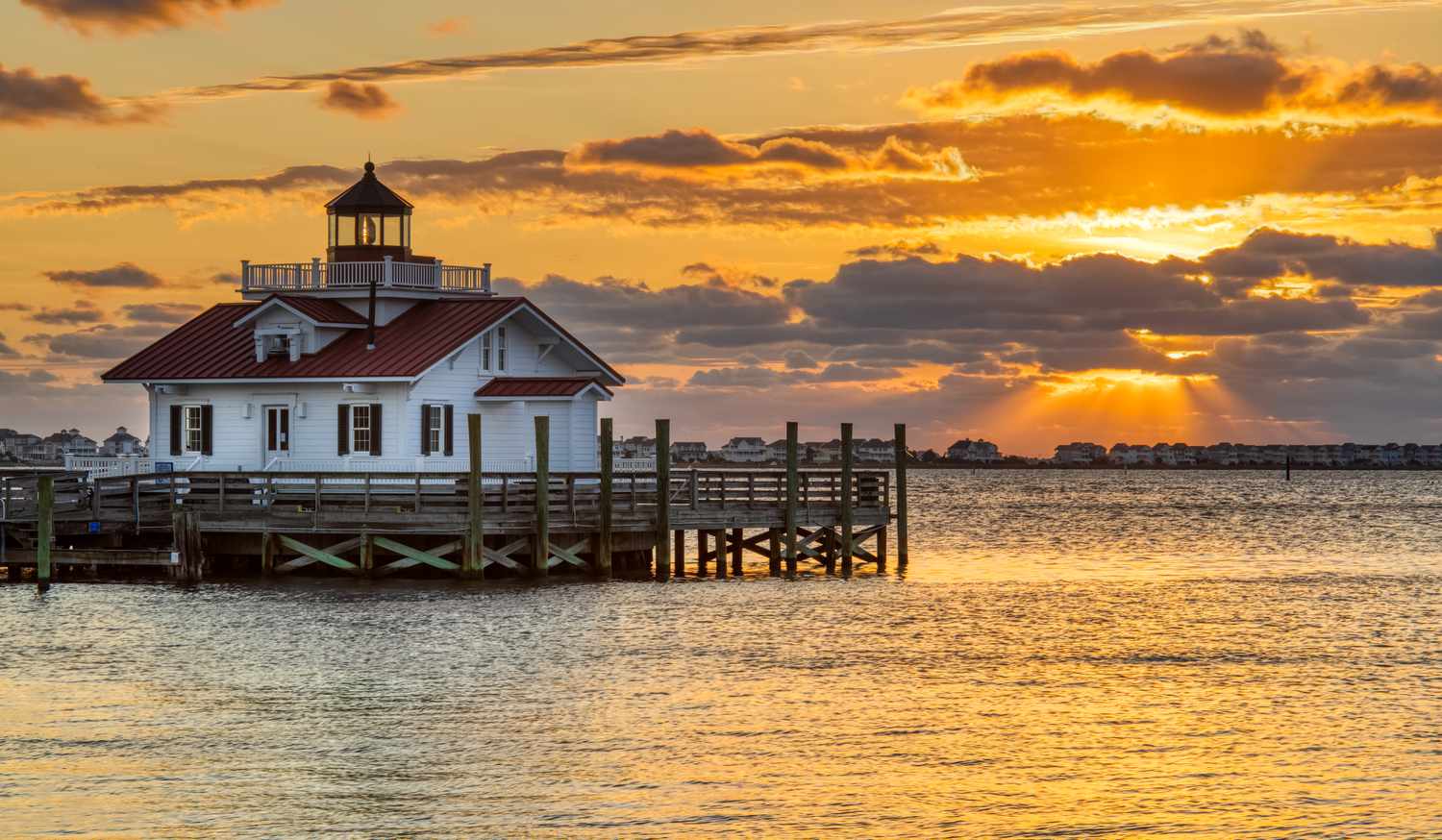 Manteo waterfront, Roanoke Island, Outer Banks, North Carolina